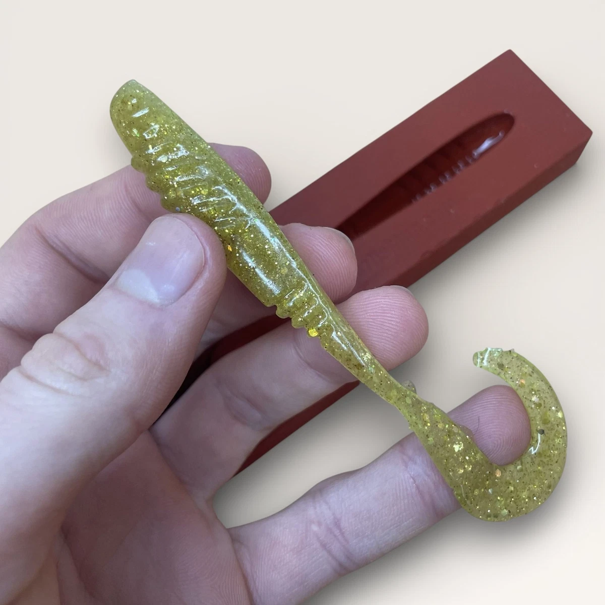 Fichier STL gratuit Moule Leurre souple forme poisson·Objet pour