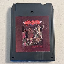 QUAD Aerosmith "Toys In The Attic" 8-Track Tape QUADRAPHONIC Hard Rock RARE