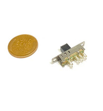 2p3t 5mm Slide Switch  ss-23e04  8Pin On Off PCB on-on-on  E25 STAMP