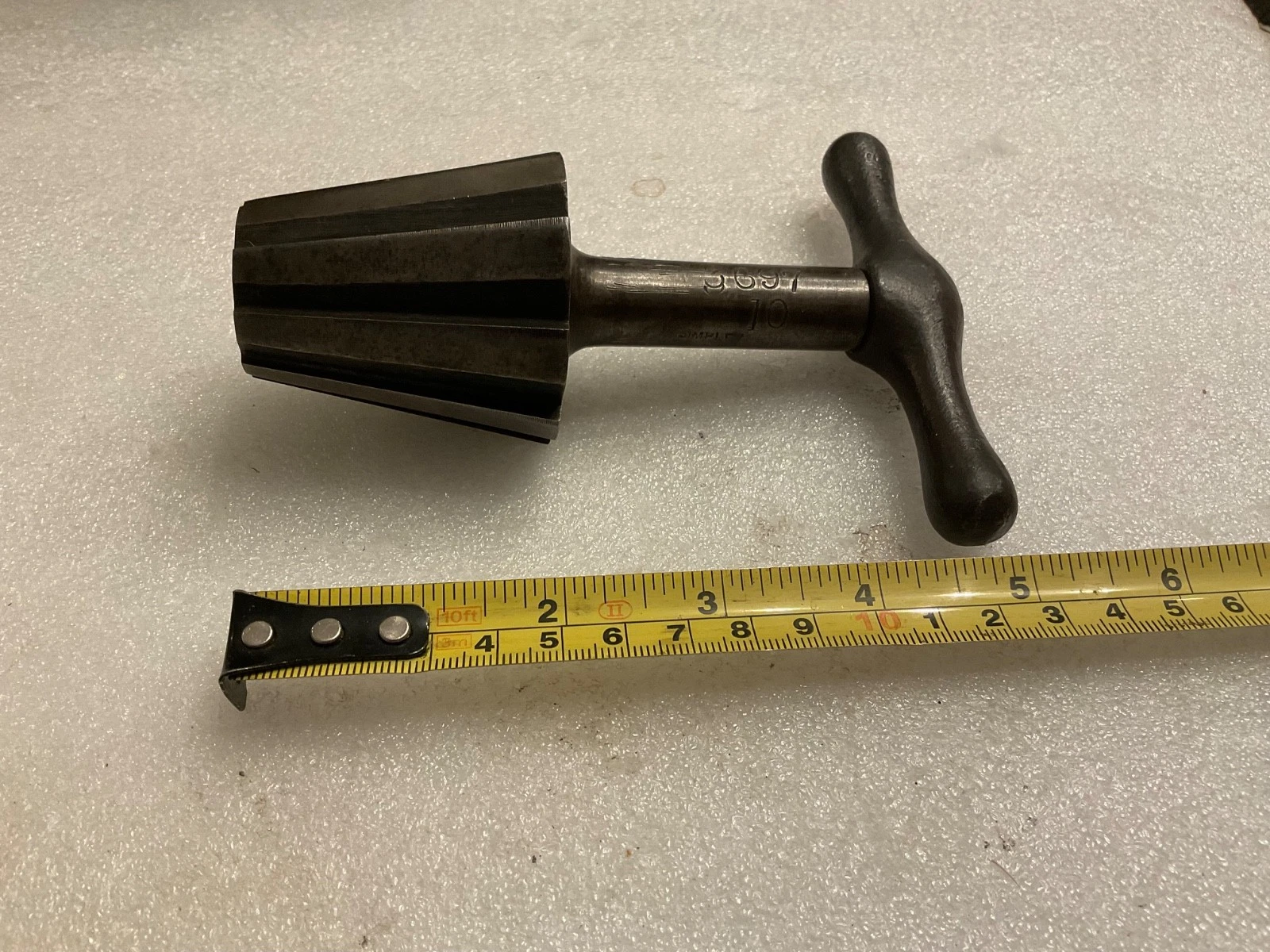 SIMPLEX ENGINE TAPER HAND REAMER ANTIQUE VETERAN RARE VINTAGE TOOL
