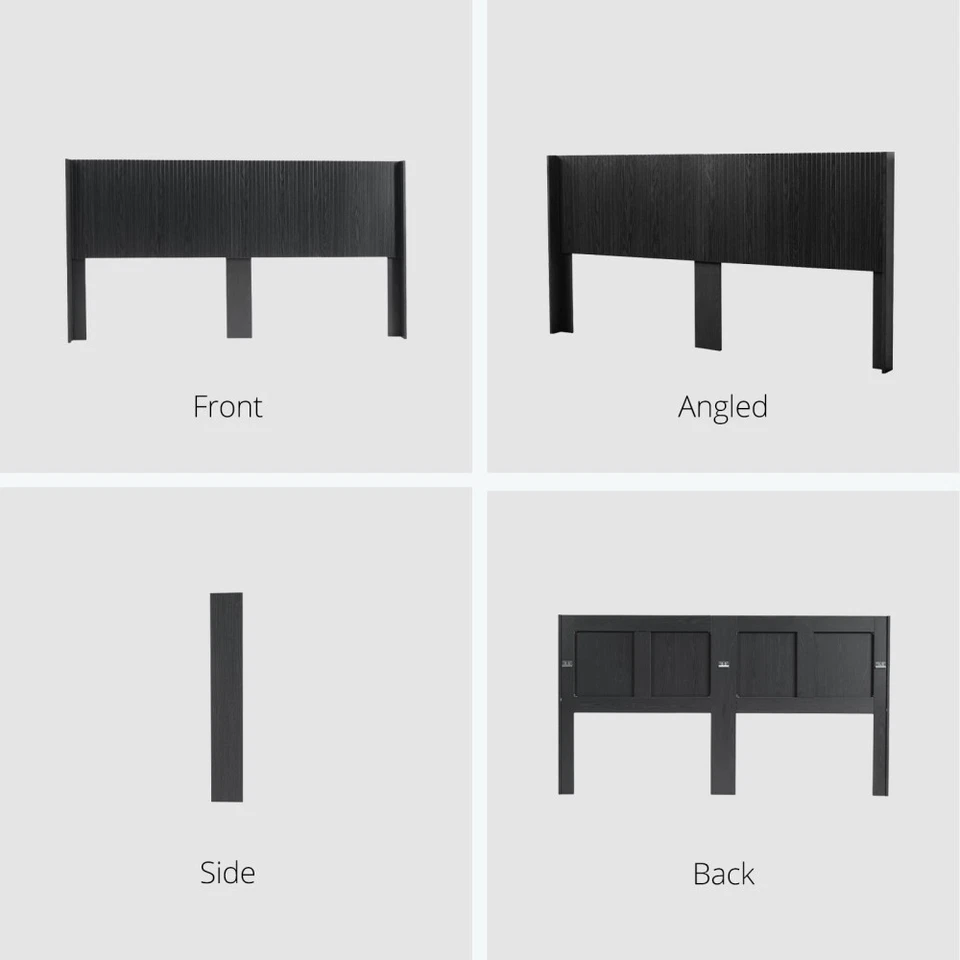 Cabecero de Madera Cabecero King Ancho de Madera Cabeceros Modernos de Granja Foto 4 de 4