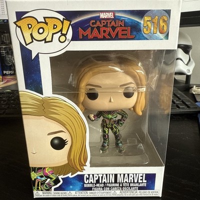 Captain Marvel #516 Marvel Captain Marvel Pop! Wackelkopf Figur Funko Pop Pop