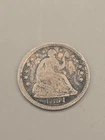 1851 Seated Liberty Silver Half Dime 5c