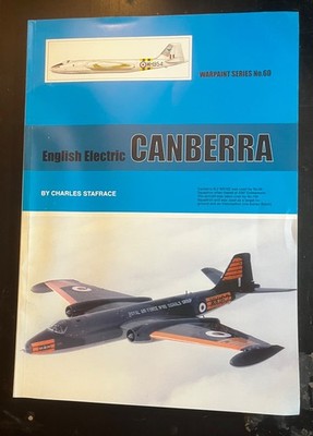 English Electric Canberra Warpaint Series #60 PHOTOS, DRAWINGS, SIDE VIEWS EXTRA