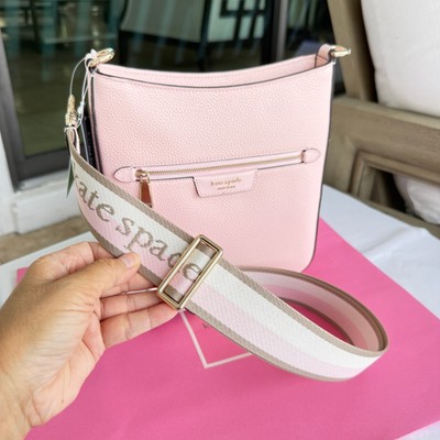Kate Spade Hudson Messenger Crossbody Bag KF858 Pastry Pink