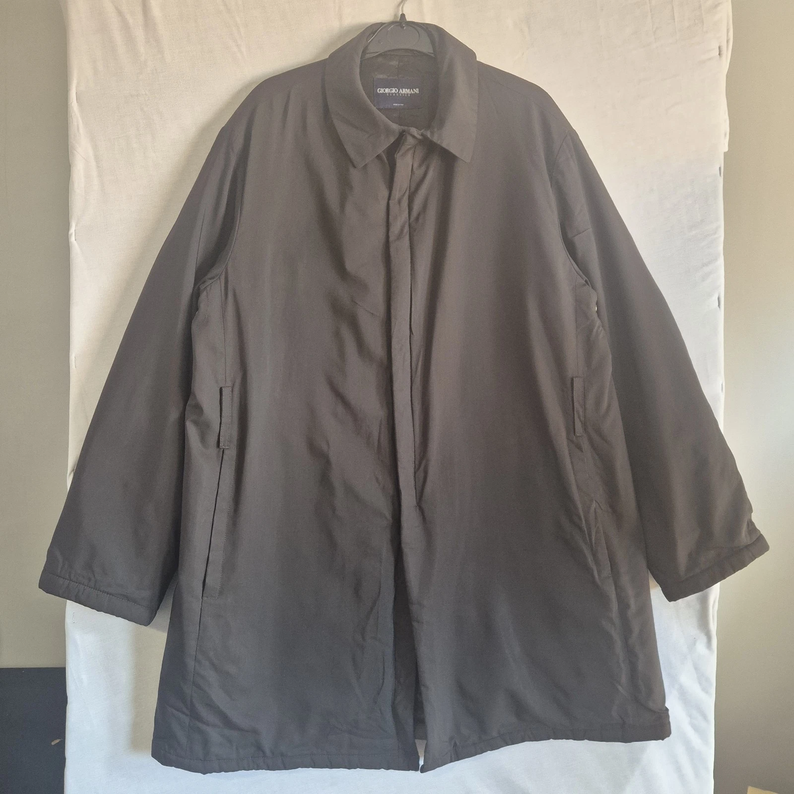 Giorgio Armani Classico Loro Piana Storm System Car Coat Jacket Mens Vintage L
Opens in a new window
