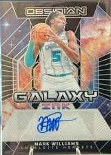 MARK WILLIAMS 2023-24 Obsidian Galaxy Ink Auto /149 #GI-WMS Hornets