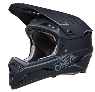 O'Neal Backflip Solid MTB Mountain Bike Helmet Black