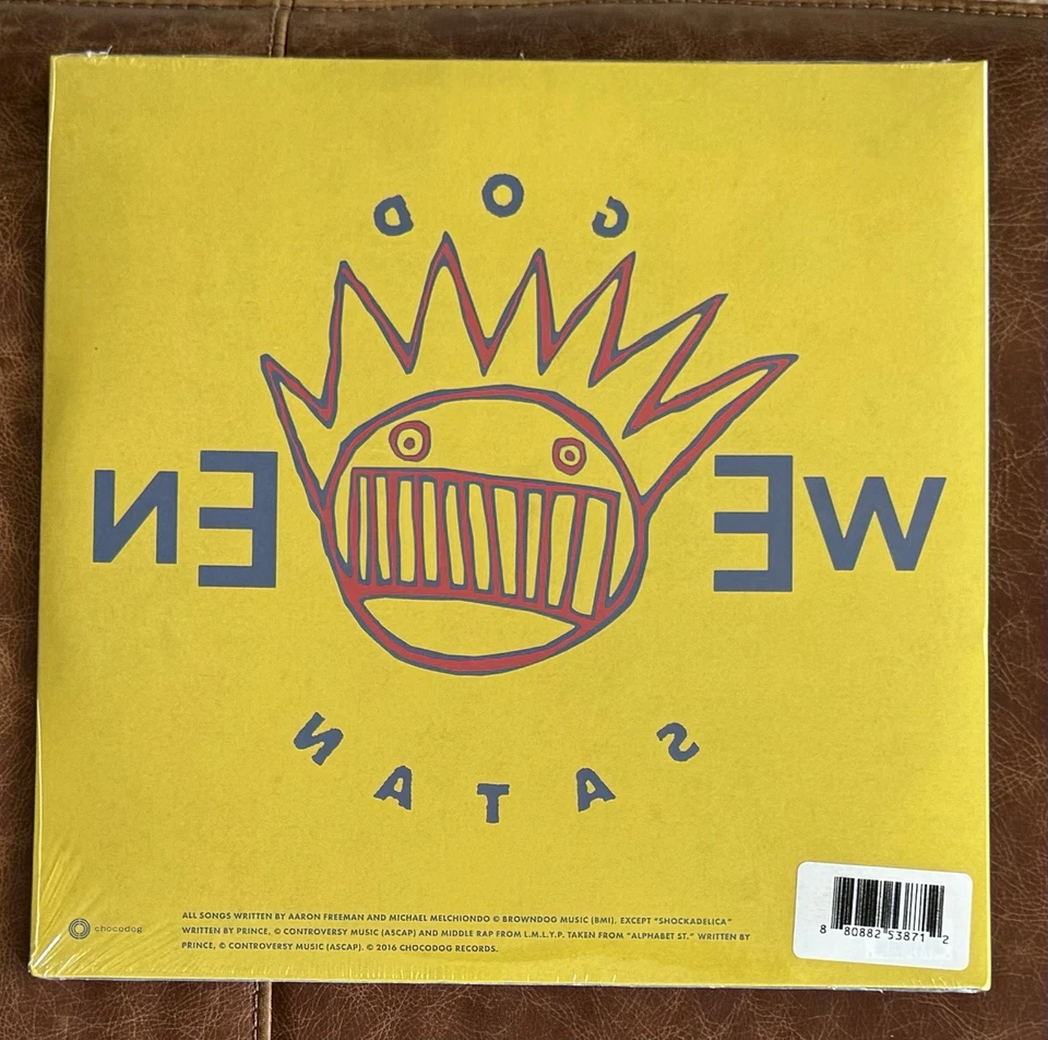 Ween ~ GodWeenSatan Live - [Clear w/ Blue Splatter Vinyl, Ltd /600] 2xLP Foto 4 de 4