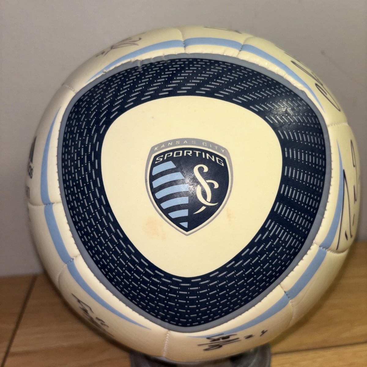 2010 MLS Trophed Match Replica Multi Signed JABULANI Adidas Soccer