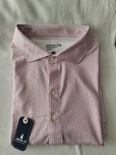 NWT MEDIUM Johnnie-O Emillio Performance Polo MSRP 98