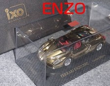 Enzo Ferrari 1/43 Gold Model Special Order IXO Plate 14Y+ JAPAN