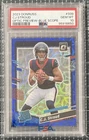 C.J. Stroud 2023 Donruss Rated Rookie Optic Preview Blue Scope Prizm PSA 10