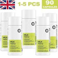 Oxyenergy Milk Thistle Detox Colon Cleanse 90Ct Repair Antioxidant Support UK