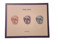 Eagles Glenn Frey Signed Autographed Strange Weather 25x20 Poster