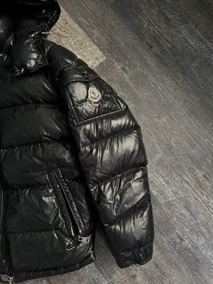 Moncler Maya Jacket Men Size 1 Black | eBay