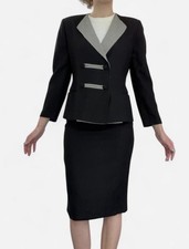 Vintage Barrie Pace Skirt Suit Set, Size 4