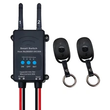 DC12V Wireless Remote Switch,Bluetooth Remote Control Switch DC12-76V,High Po...