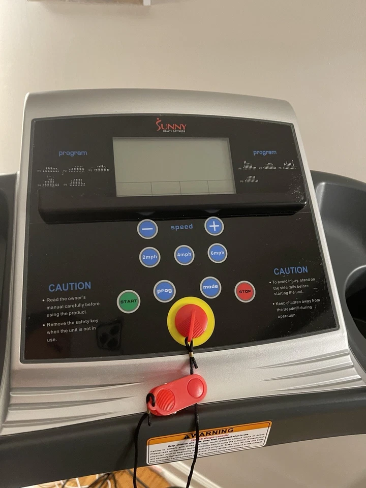 Sunny Health & Fitness Treadmill – Great Condition, Foldable, Fully Functional - Image 2 of 4
