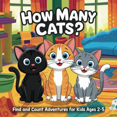 How Many Cats?: Find and Count Adventures for Kids Ages 2-5 (Counting Advent...