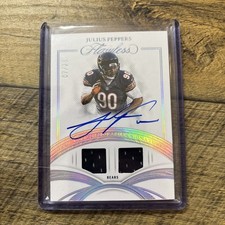 2025 Panini Flawless Memorabilia Auto Julius Peppers #GUMS-JPS /25 Bears