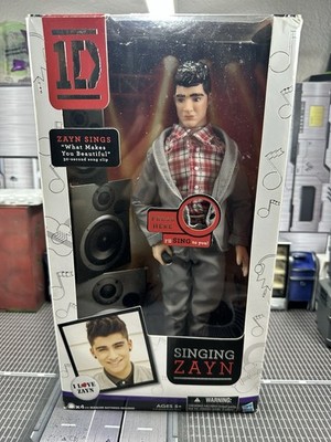 Hasbro One Direction Zayn Malik Singing Doll What Makes You Beautiful 2011 Read*