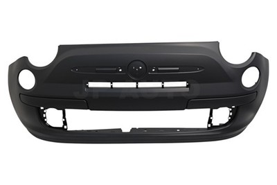 For 2012-2017 Fiat 500 Front Bumper Cover Primed Without Molding Hole