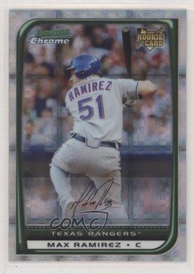 2008 Bowman Draft Chrome X-Fractor 32/199 Max Ramirez #BDP30 Rookie RC d5h