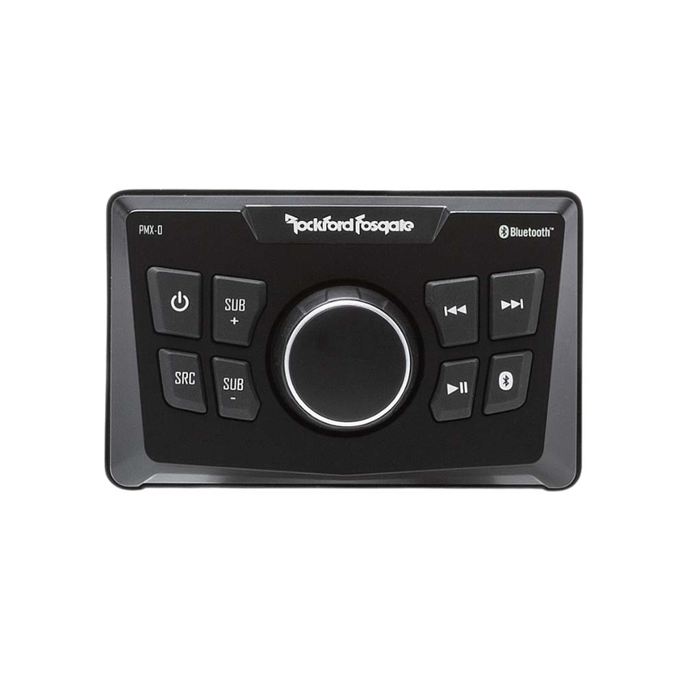 Rockford Fosgate PMX-0 IPX6-Rated Marine Digital Media Recei