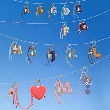 Authentic Pin For Love A-Z Series Letter Pendant Blind Box Confirmed Figures