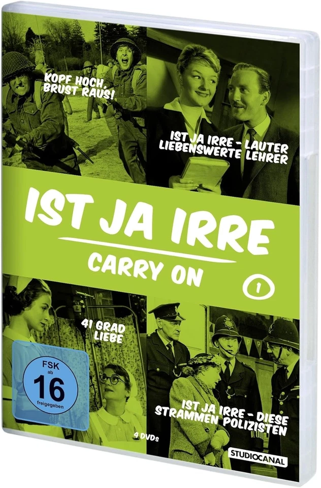 Ist ja irre - Carry On: Vol. 01 (DVD) James Sidney Connor Kenneth (UK IMPORT) - Imagem 2 de 2