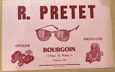 Buvard Pub Publicitaire R.Pretet