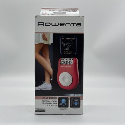 Rowenta Easy Touch EP1110F0 Elektrischer Epilierer, Rosa/Weiß