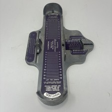 Vtg Brannock Device Syracuse NY Shoe Sizer Foot Measurement Tool for Women