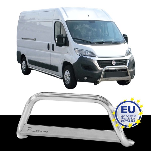 FrontschutzbüGel FrontbüGel Passend FüR Fiat Ducato Ab 2014 Chrome-image
