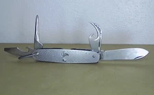 Vintage 4 Blade ** CAMILLUS --- 1977 *** US Military Survival Pocket Knife USA