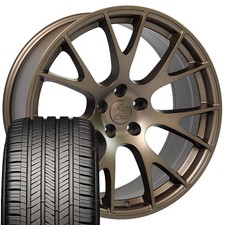 Dg69 22x10 Bronze Rims Goodyear Touring Tires Set Fits Dodge Ram 1500 Dg69 22x10 Bronze Rims Goodyear Touring Tires Set Fits Dodge Ram 1500