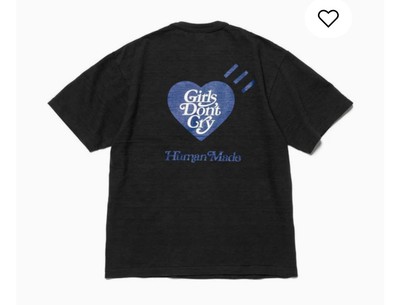 Human Made x Verdy Girls Don t Cry T-Shirt Black