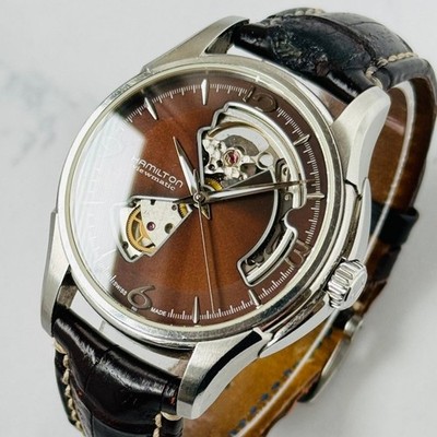 Hamilton Jazzmaster Open Heart Automático Suizo 39 mm   Esfera abierta