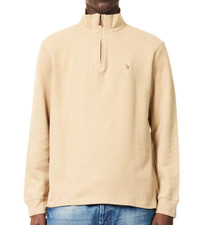 Polo Ralph Lauren Estate Rib Half Zip Beige Jumper XXL 2XL RRP �175 Genuine