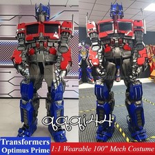 Transformers Optimus Prime 1:1 Wearable Oversize Mech Costume Customize Suit 1PC