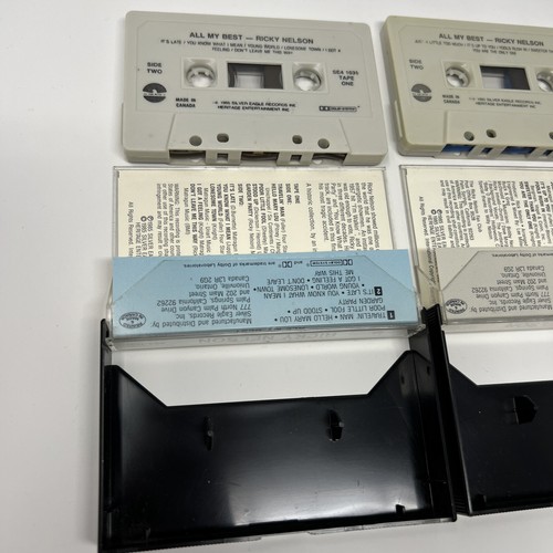 Ricky Nelson A Tribute To Ricky Nelson All My Best ~ Tapes 1 & 2 Cassete Tapes - Picture 8 of 10