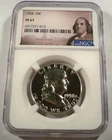 1958 50c NGC PF67 FRANKLIN HALF PROOF SILVER PF 67