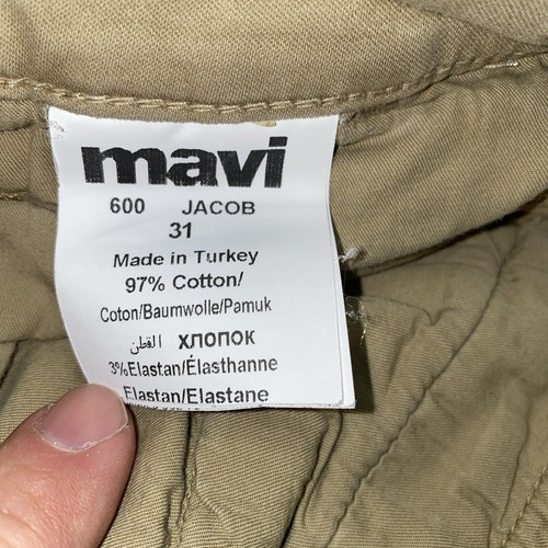 Mavi Jeans Jacob pantaloncini elasticizzati blu e kaki flat chino uomo taglia 31 lotto di 2!! - Foto 18 di 19