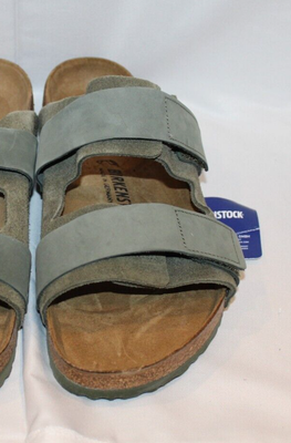 BIRKENSTOCK Uji Slide Sandal Digital Thyme Green Genuine  display picture 1