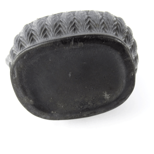 Antiker Basalt Krug, Kännchen, Black Jasperware, Staffordshire, England um 1800 - Bild 8 von 8