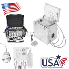 Portable Dental Turbine Unit/ Delivery Unit Air Compressor Suction System 4Holes