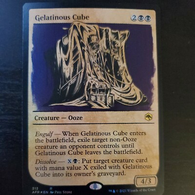 gelatinous cube card sleeves DnD Shirt 78% sustainable materials Custom Gelatinous Cube