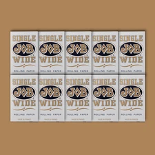 JOB White Single Wide Rolling Papers 1.0 Cigarette Papers 320 Total Papers NEW