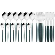 Flatware Set Kitchen Stainless Steel Tableware Set Dinnerware Set Cutlery Set
